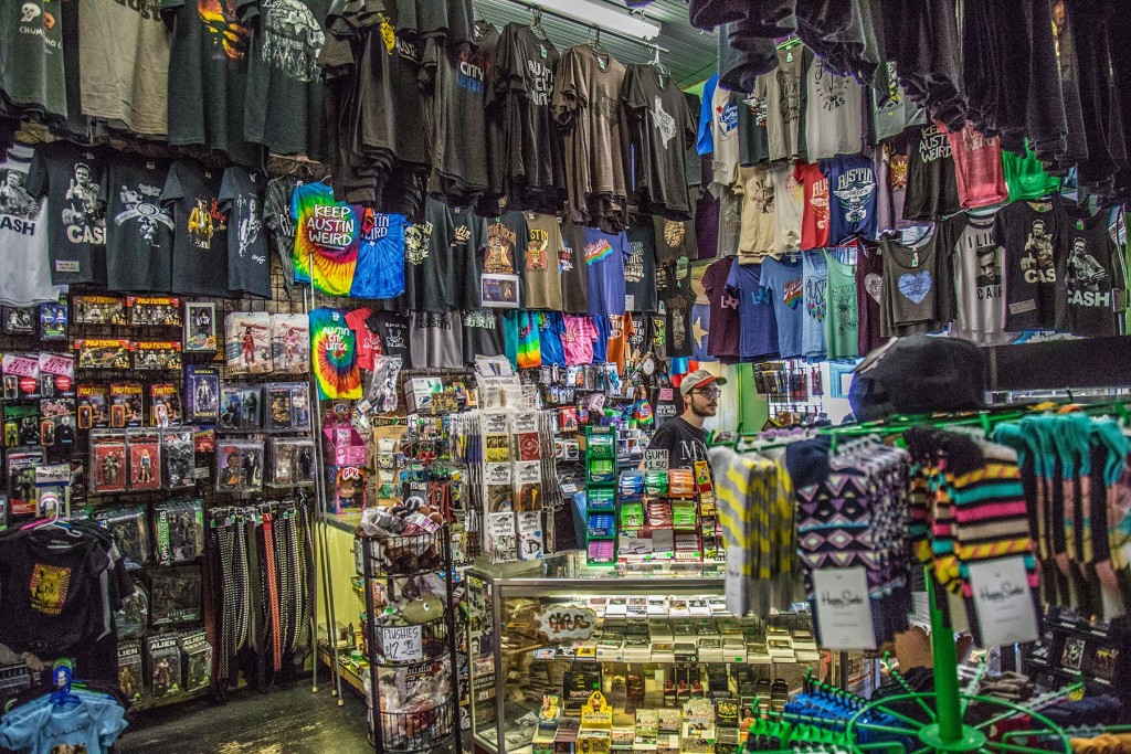 Aaron's RocK 'n Roll - 6th Street Gift Store. Photo: Will Taylor - LostinAustin.org