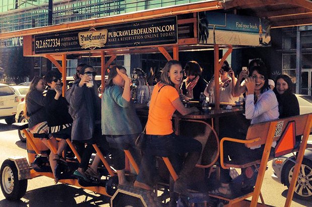 Pubcrawler of Austin - Austin Bicycle Pub Crawl