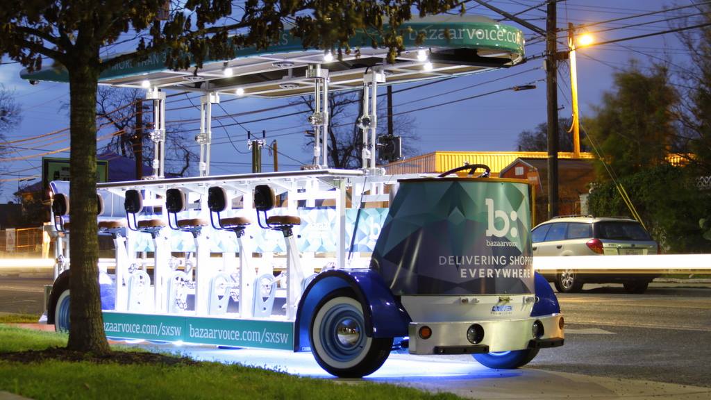 Hipside Peddler - Austin Pub Crawl Bike