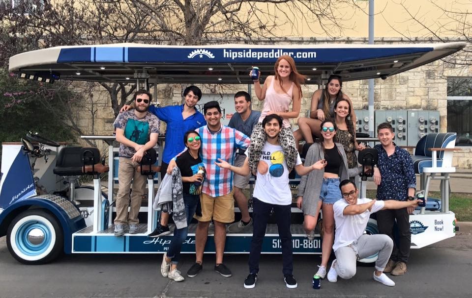 Hipside Peddler - Austin Pub Crawl Bike