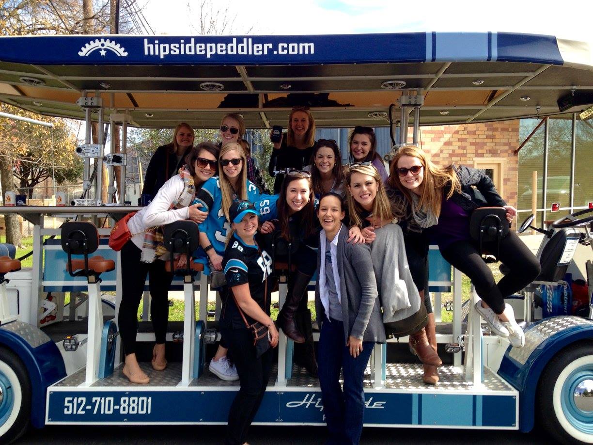 Hipside Peddler - Austin Pub Crawl Bike