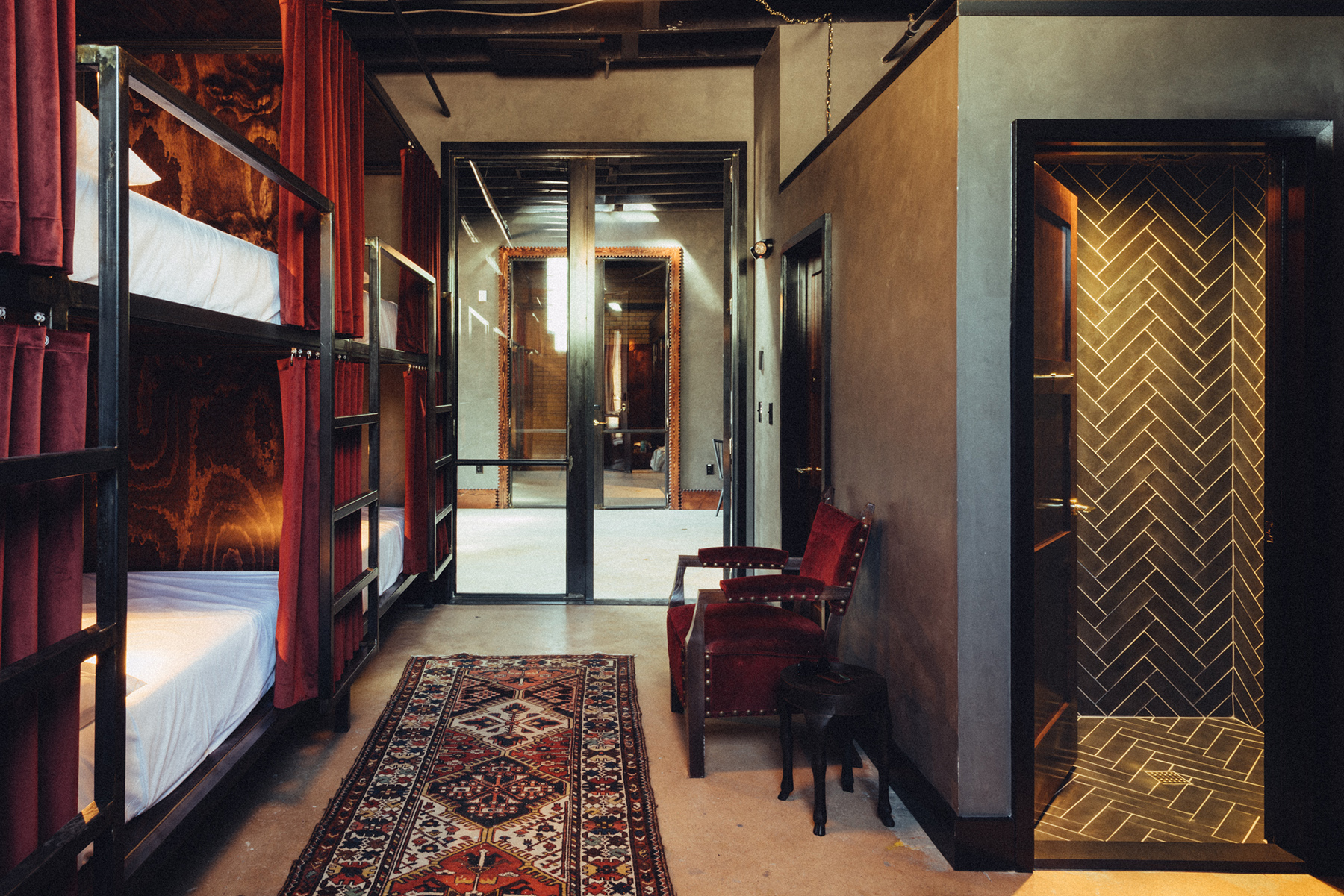 Inside at Native Hostel Austin. Photo: Charles Reagan courtesy Native Austin.