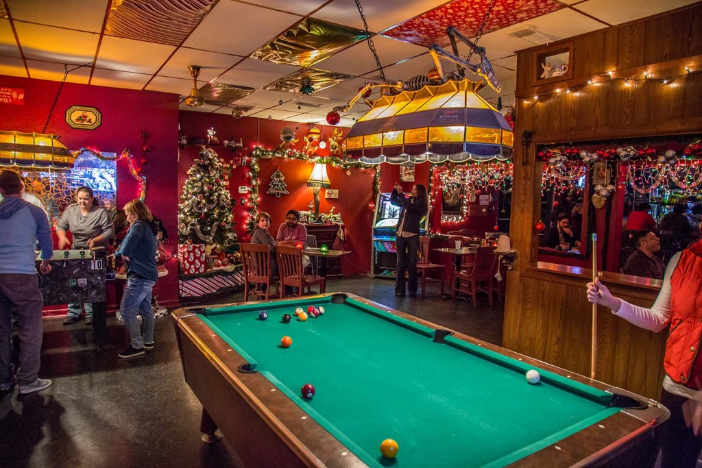 Lala's Little Nugget - Austin's Christmas Themed Bar. Photo: Will Taylor - LostinAustin.org