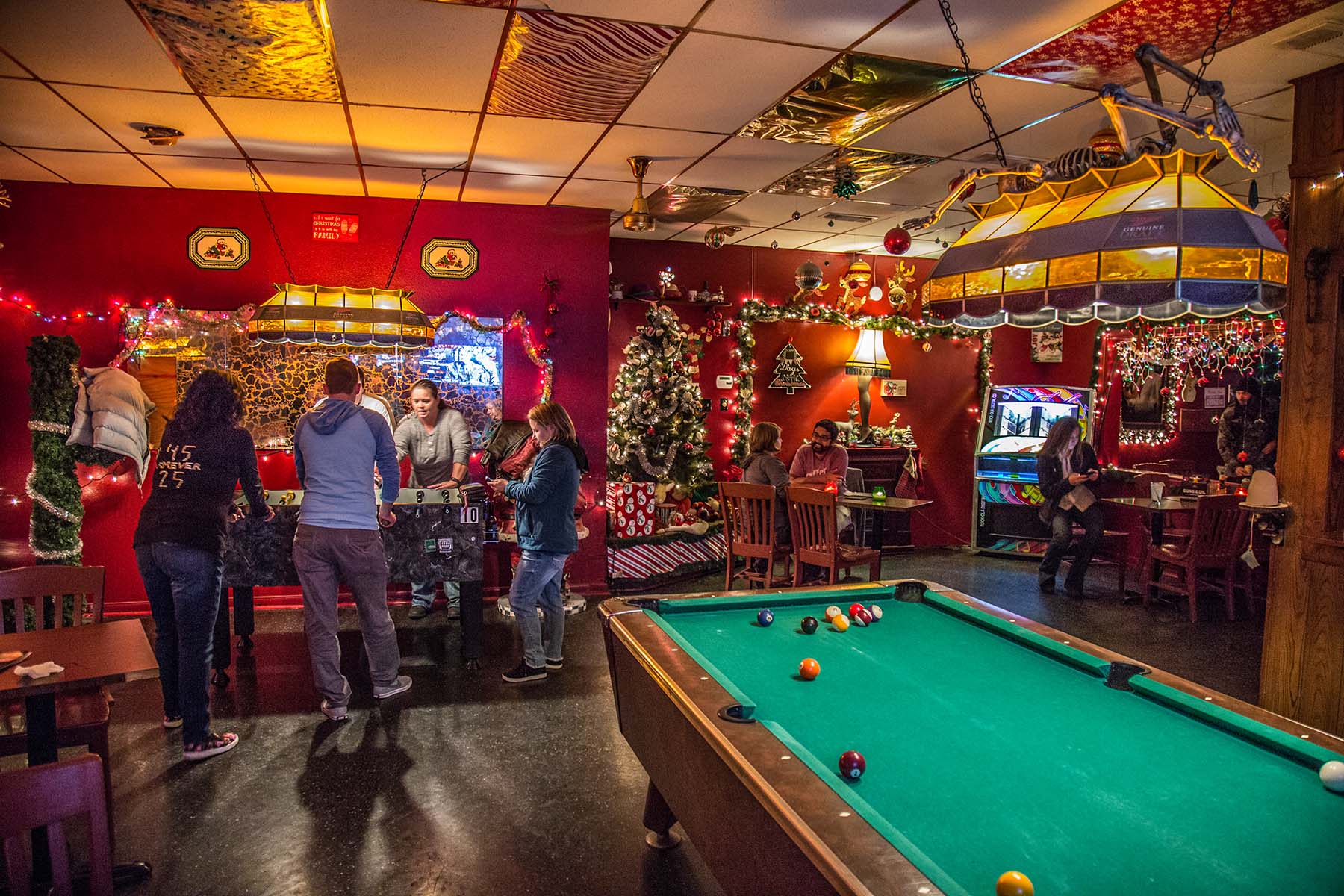 Lala's Little Nugget - Austin's Christmas Themed Bar. Photo: Will Taylor - LostinAustin.org