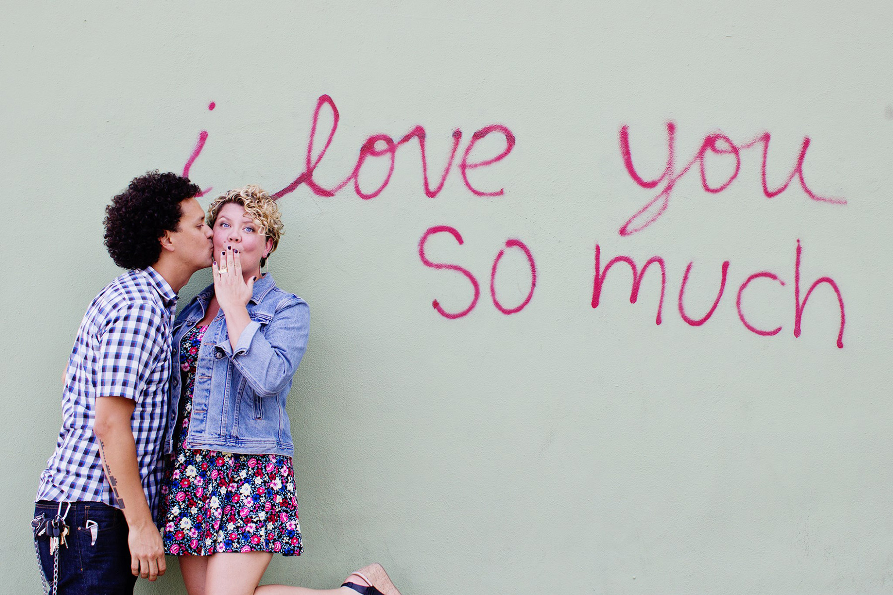 I Love You So Much mural at Jo's Coffee on South Congress. Photo c/o Limbo Jewelry