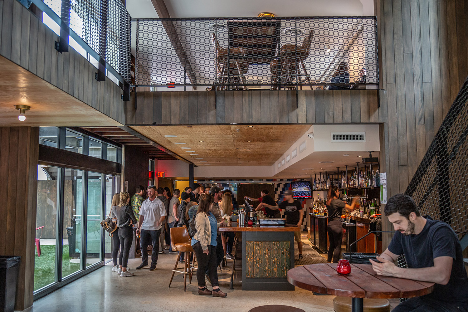 Stepping inside Rainey Street Bar - The Stagger Lee. Photo: Will Taylor - LostinAustin.org