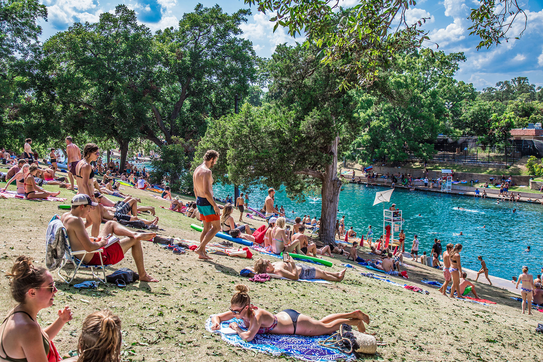 Barton Springs Pool - Austin, TX.