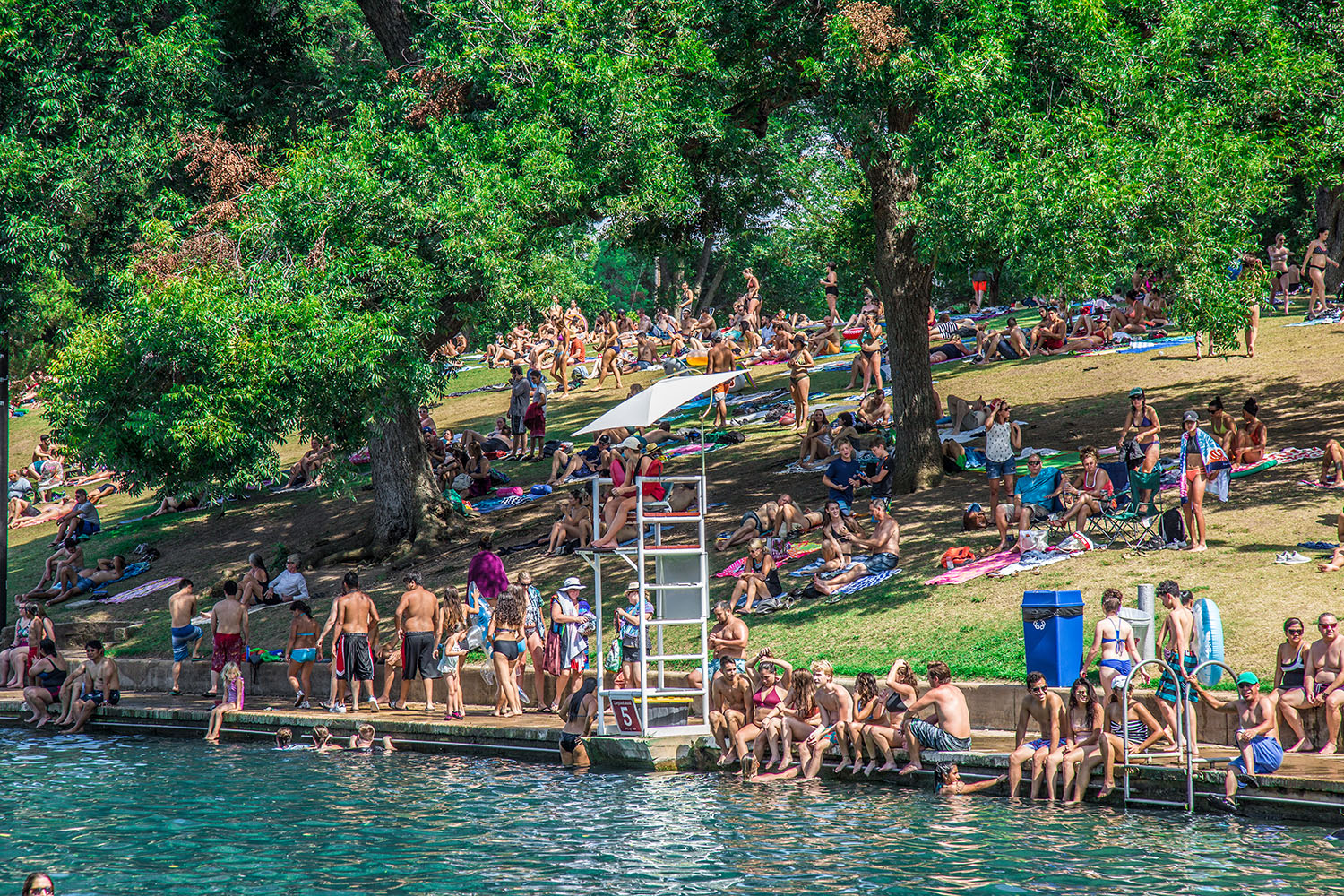 Barton Springs Pool - Austin, TX.