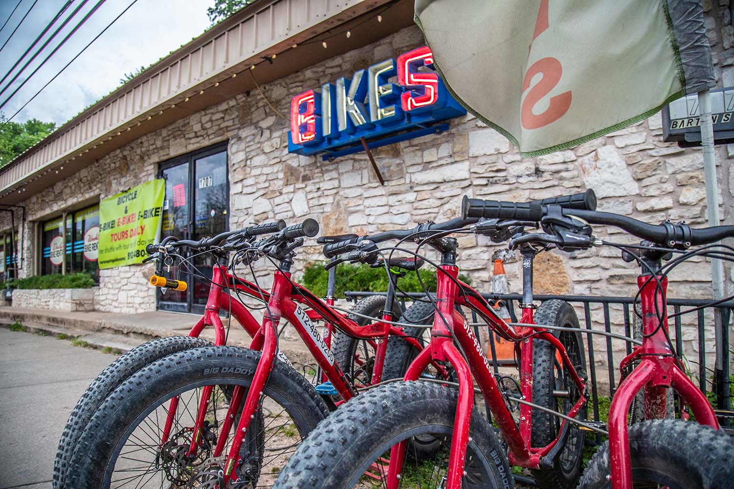 Austin on two wheels at Barton Springs Bike Rentals & Tours. Photo: WIll Taylor - LostinAustin.org