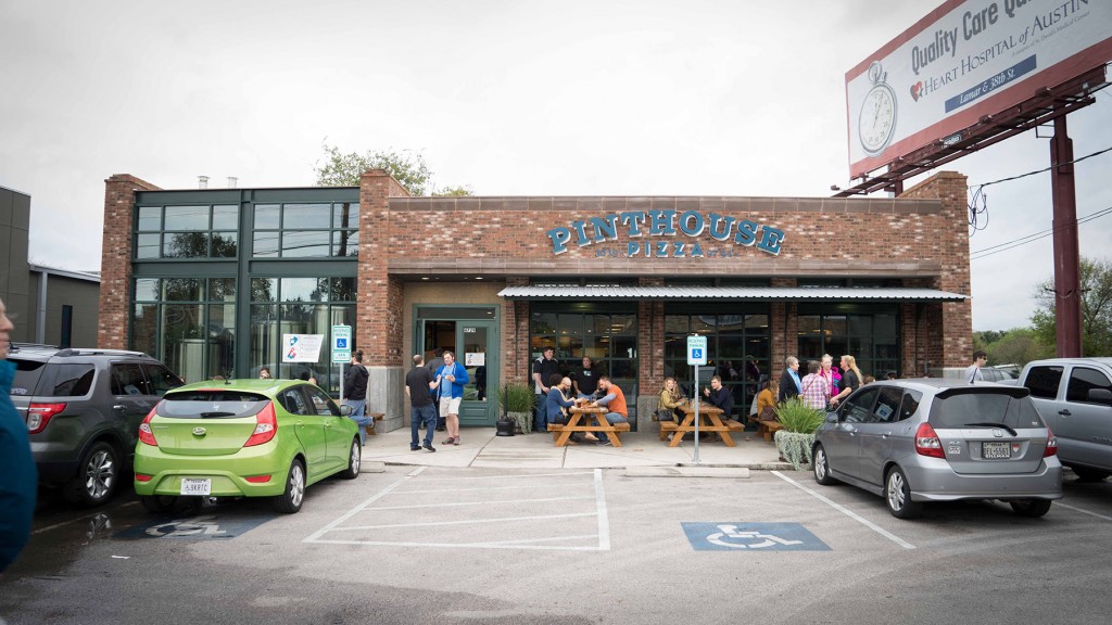 Pinthouse Pizza - Burnet Road. Austin Craft Brewery and Restaurant