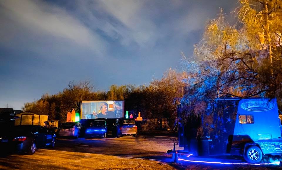 Blue Starlite Mini Urban Drive In Theater - Austin Drive In Theatre