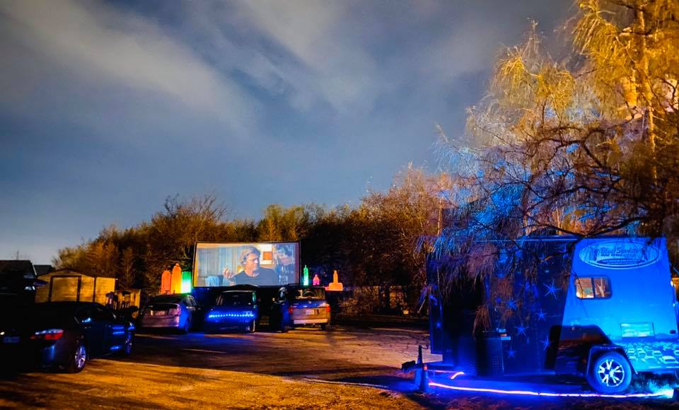 Blue Starlite Mini Urban Drive In Theater - Austin Drive In Theatre