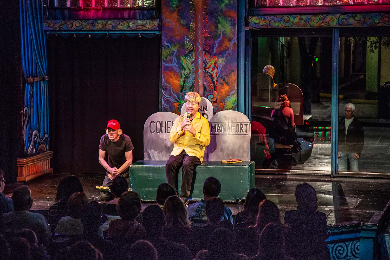 Esther’s Follies is an ensemble musical & sketch comedy theatre and an Austin landmark.