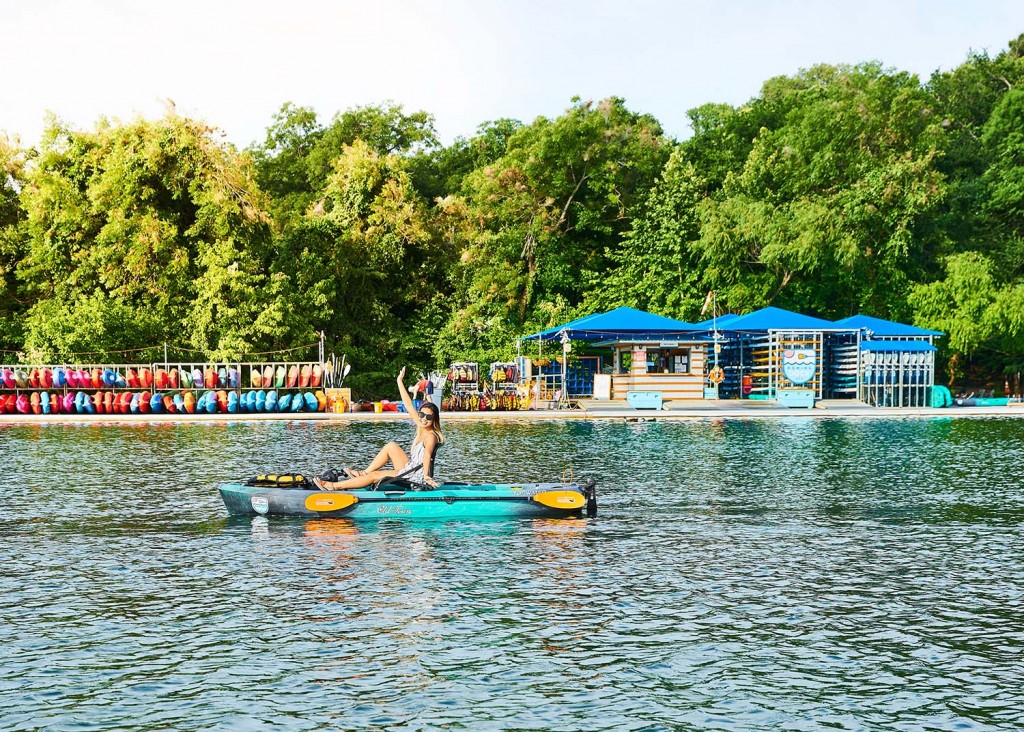 Rowing Dock - Austin Kayaking & Canoe Rental Lady Bird Lake