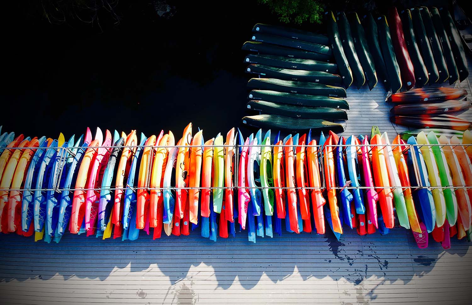 Rowing Dock - Austin Kayaking & Canoe Rental Lady Bird Lake