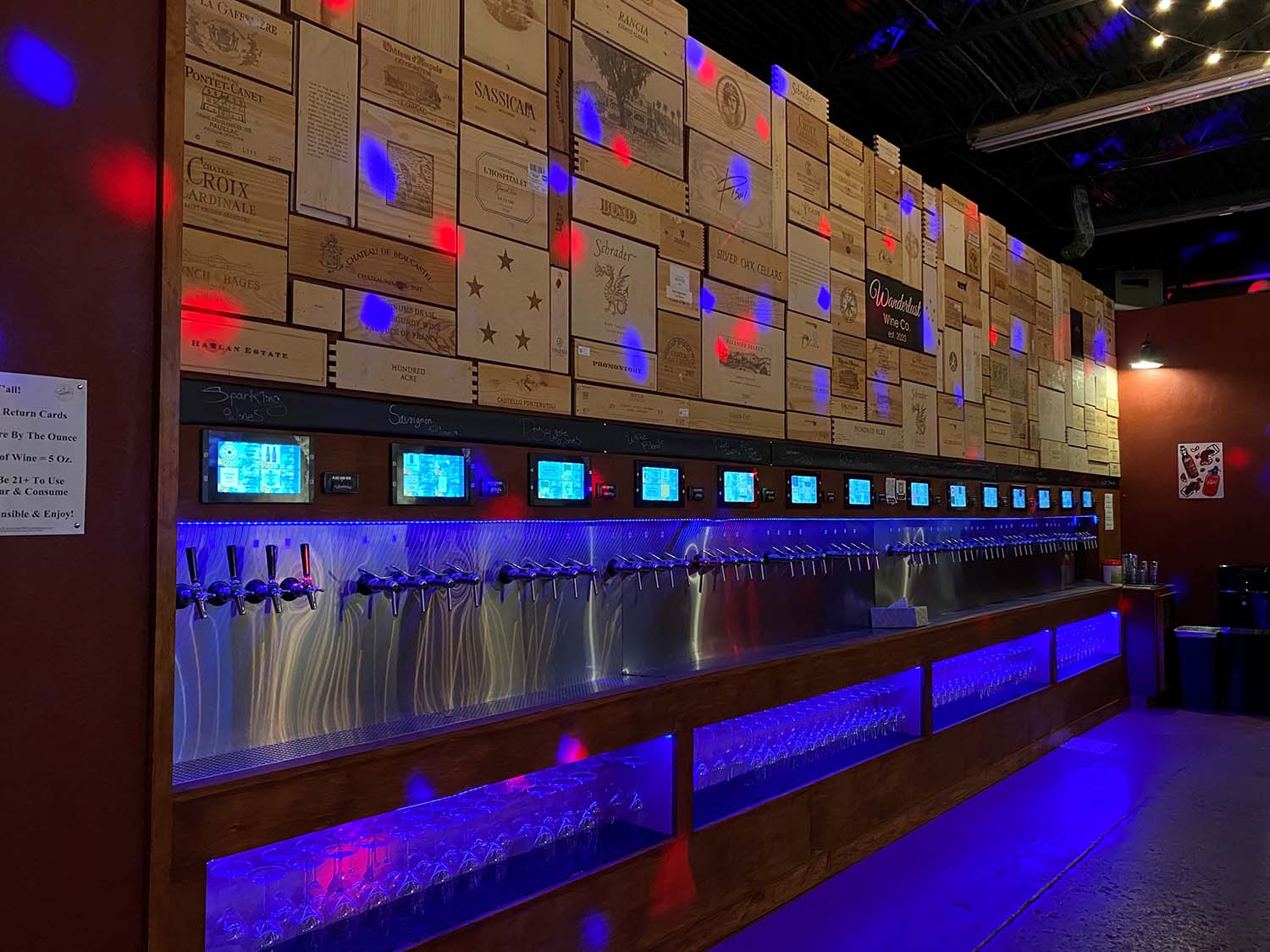 Wanderlust Wine Company - Self-Tap Austin Wine Bar