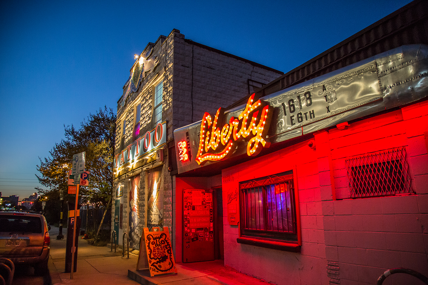 The Liberty Bar - East 6th Street - Austin TX