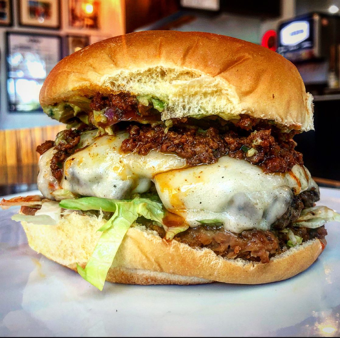 Meet the Federale Burger at JewBoy Burgers.