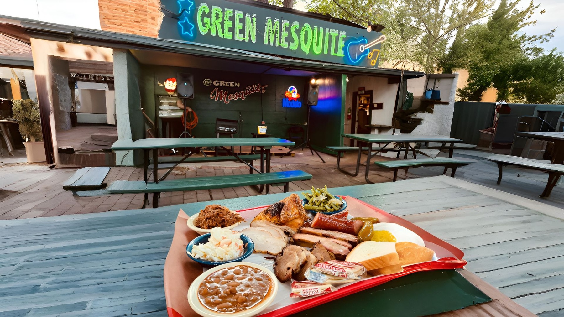 The Green Mesquite