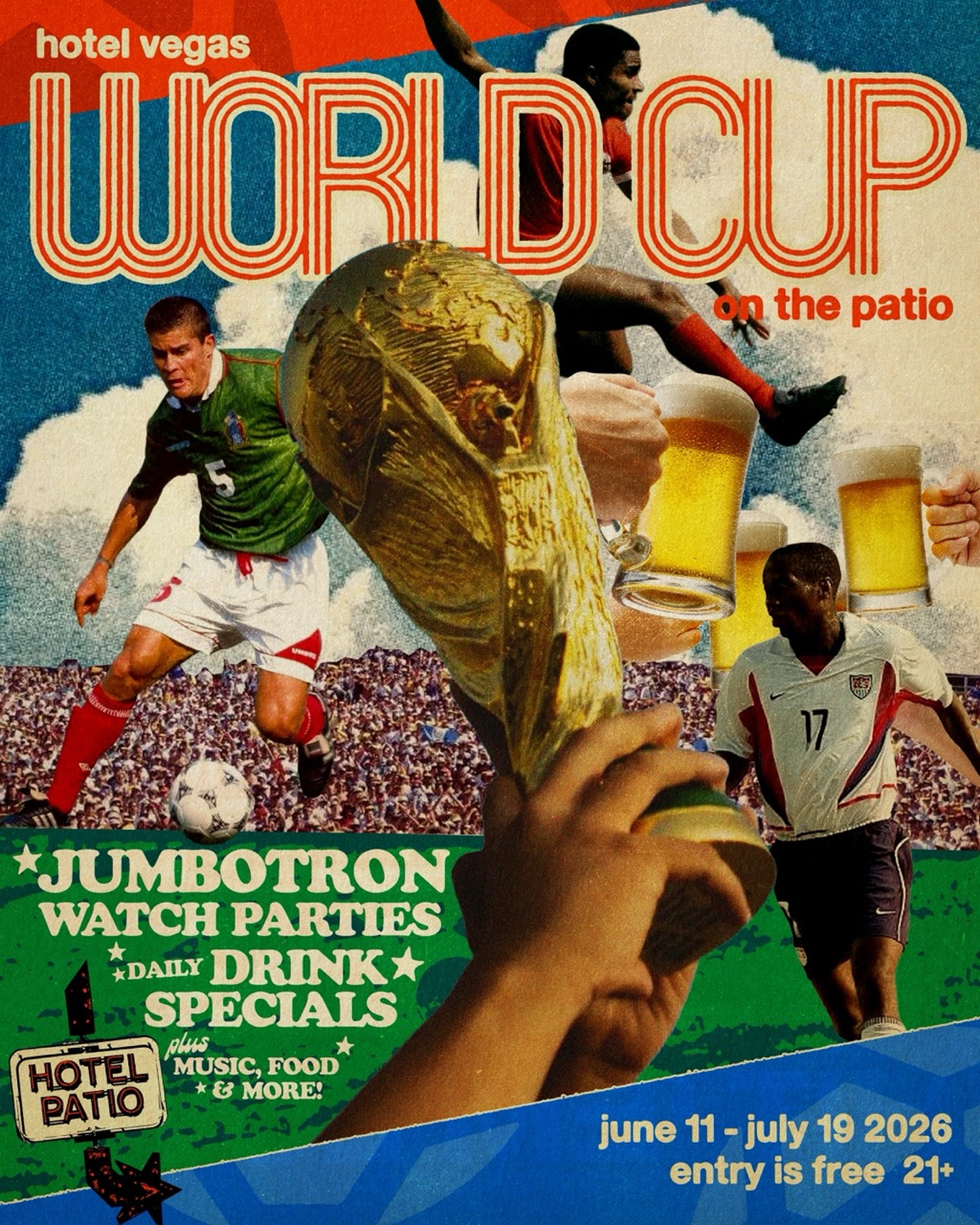 World Cup 2026 Watch Parties on the Hotel Vegas Patio